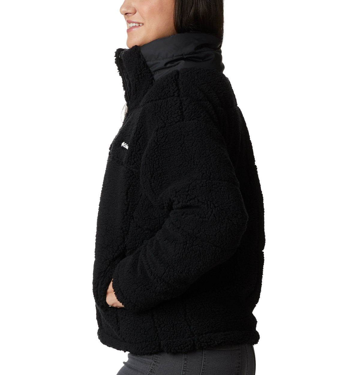 Lodge Baffled Sherpa fleecejakke