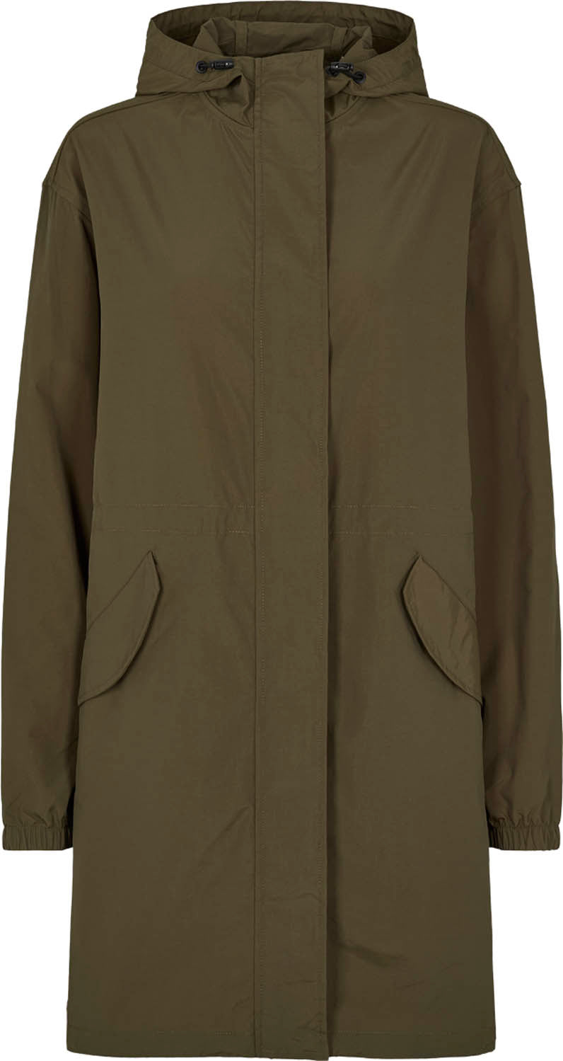 Ash lang forårsjakke