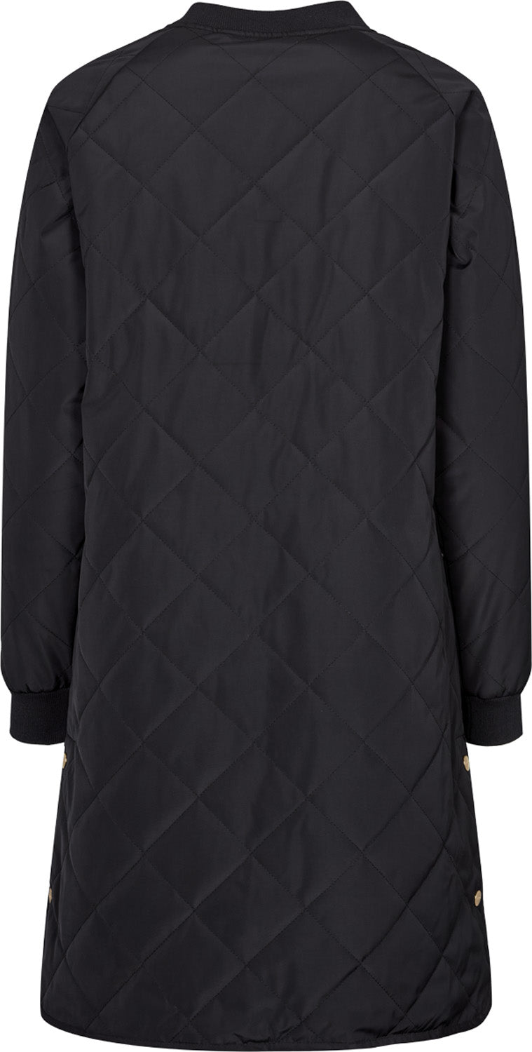 Rubina Quilted lang overgangsjakke