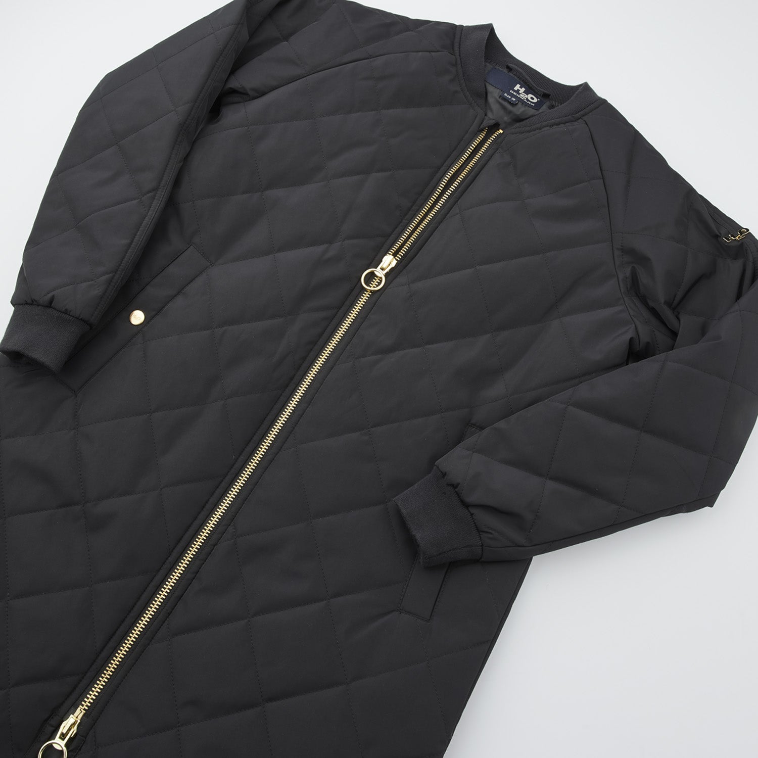 Rubina Quilted lang overgangsjakke