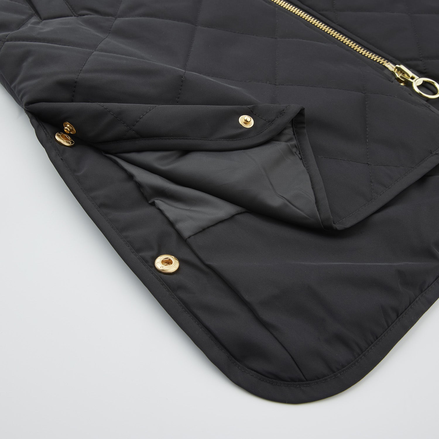 Rubina Quilted lang overgangsjakke