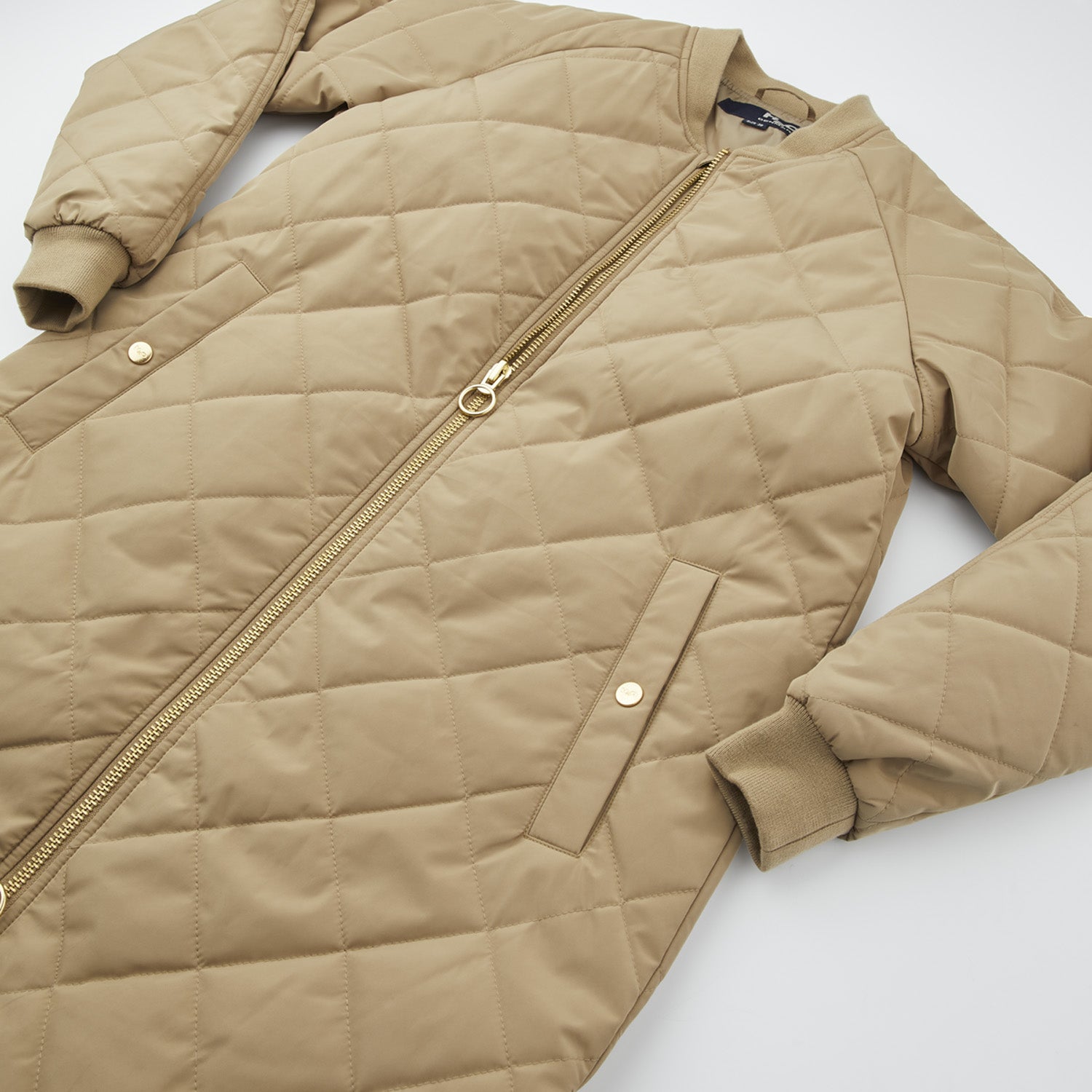 Rubina Quilted lang overgangsjakke