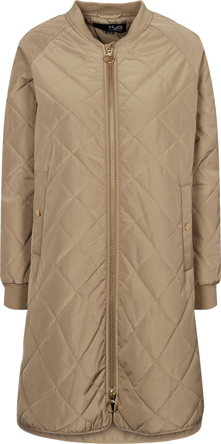 Rubina Quilted lang overgangsjakke