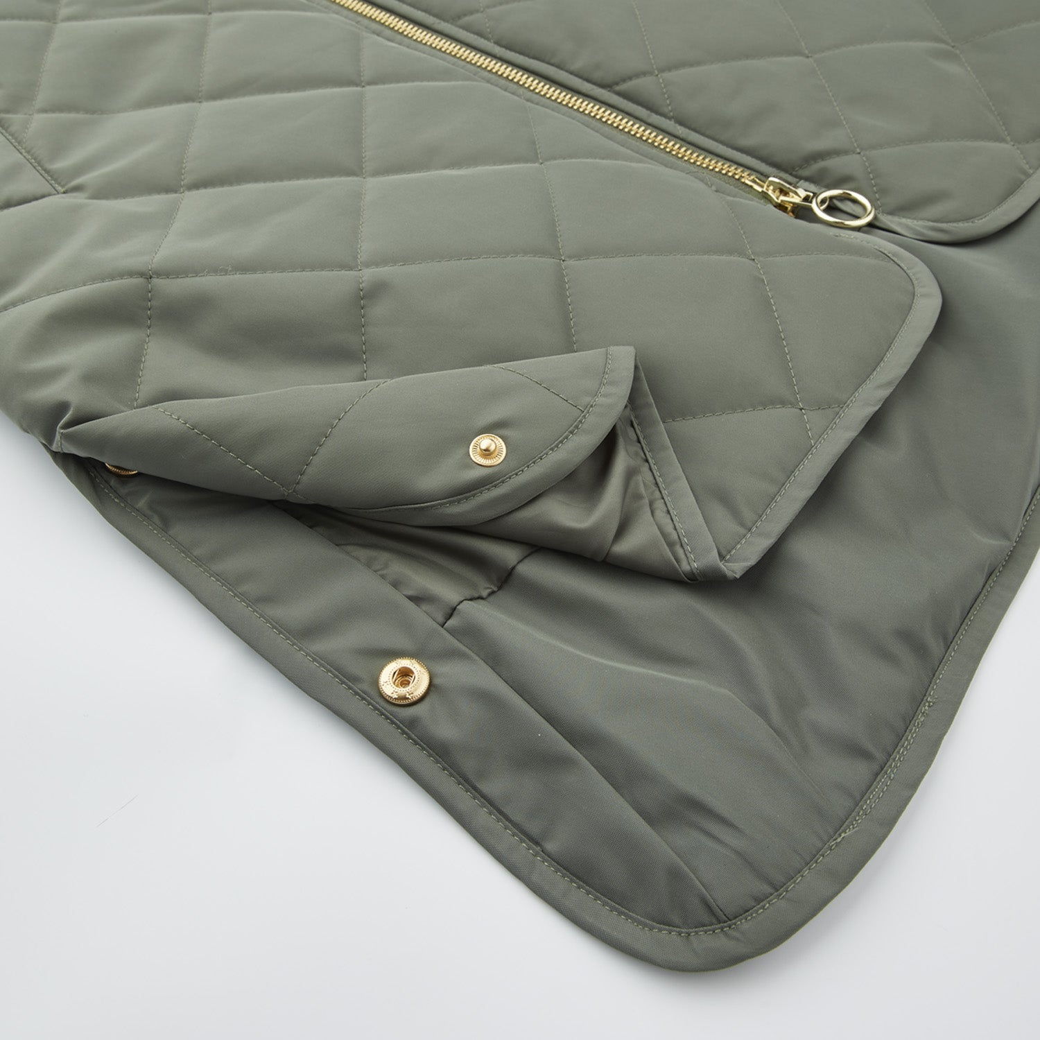 Rubina Quilted lang overgangsjakke