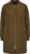 Rubina Quilted lang overgangsjakke fra H2o