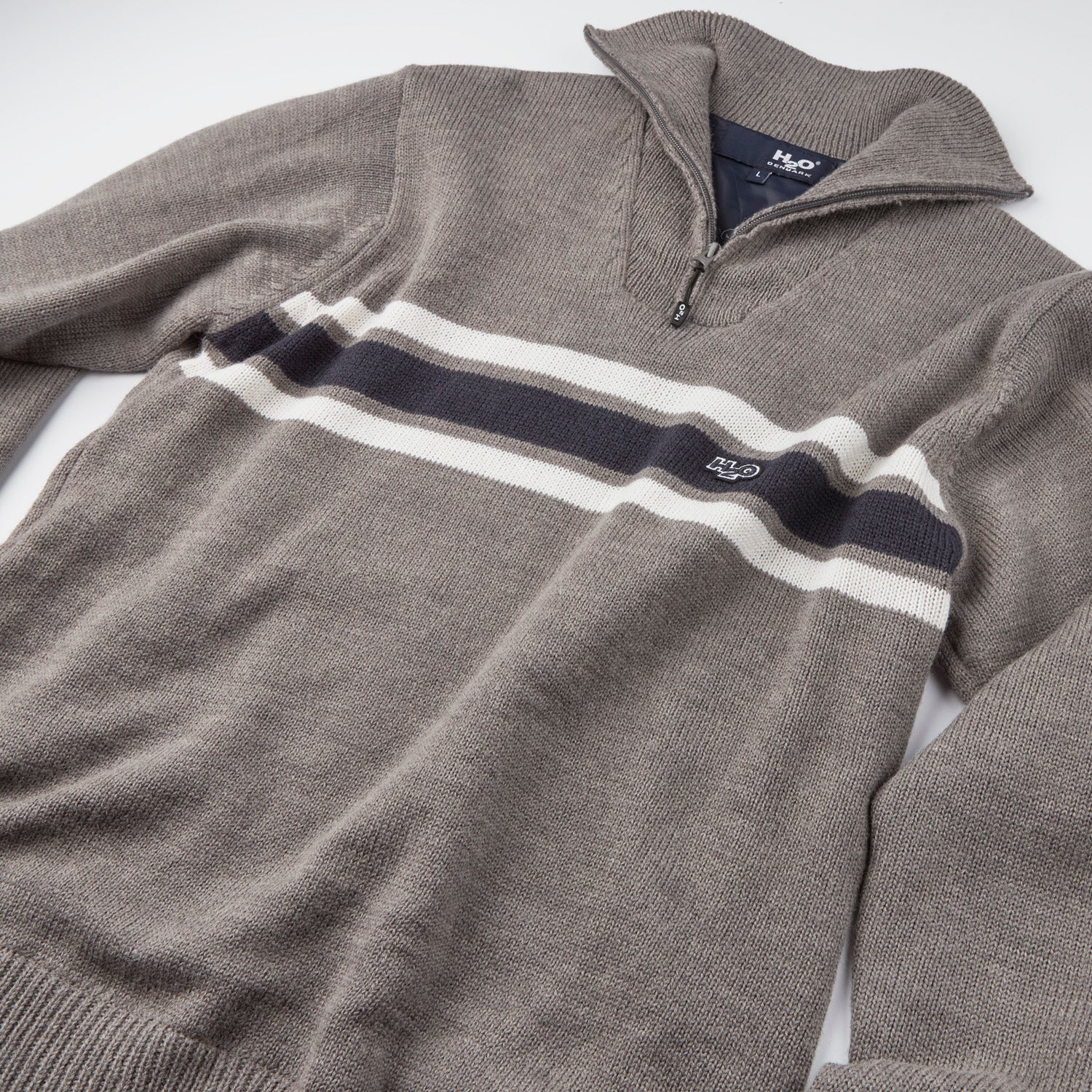 Icon Stripe Wind Knit striktrøje