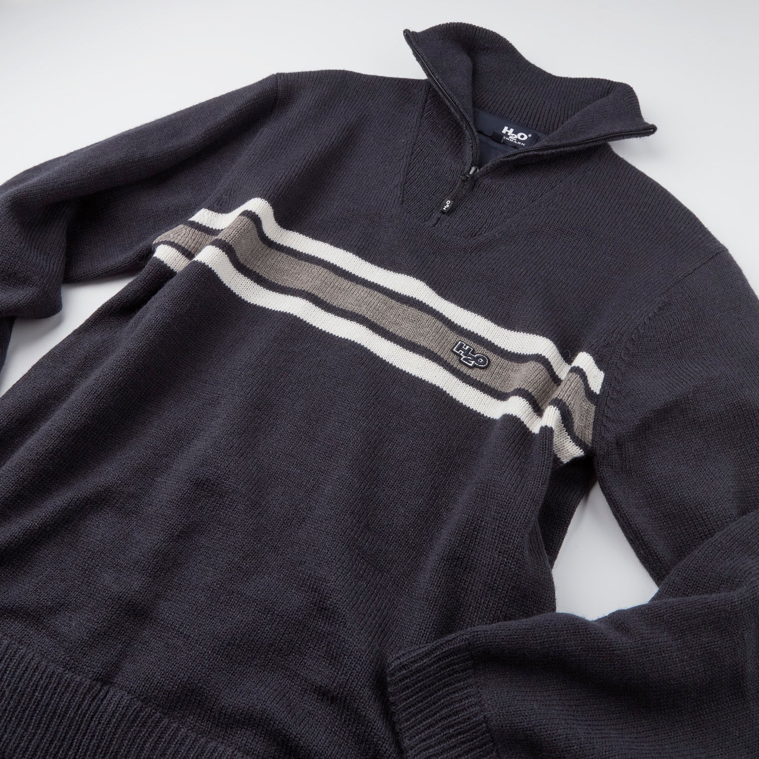 Icon Stripe Wind Knit striktrøje