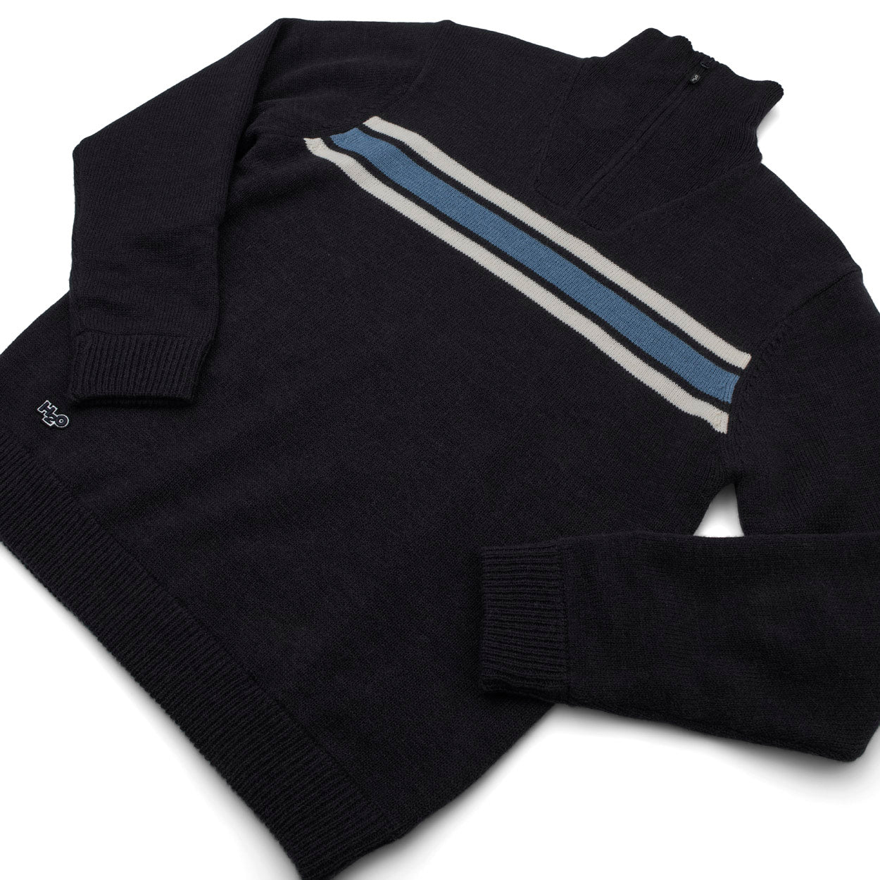 Icon Stripe Wind Knit striktrøje