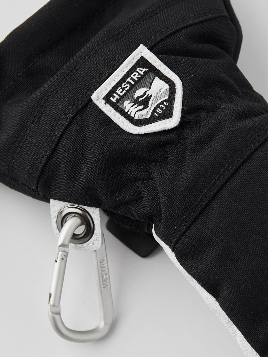 Army Leather Heli Ski Jr. 5-Finger handsker