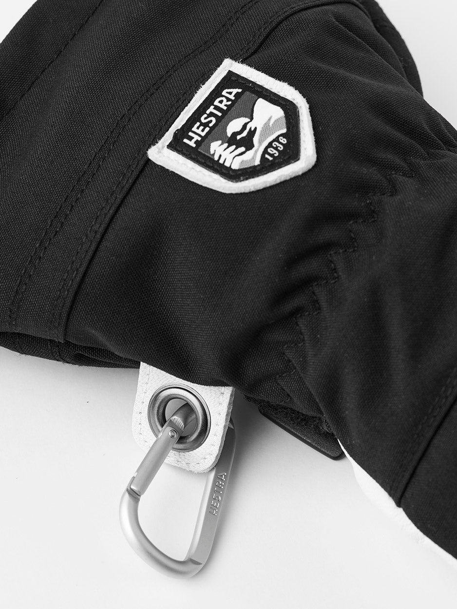 Army Leather Heli Ski 5-Finger handsker