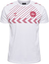 DBU Danmark Fan T-shirt Voksen fra Hummel