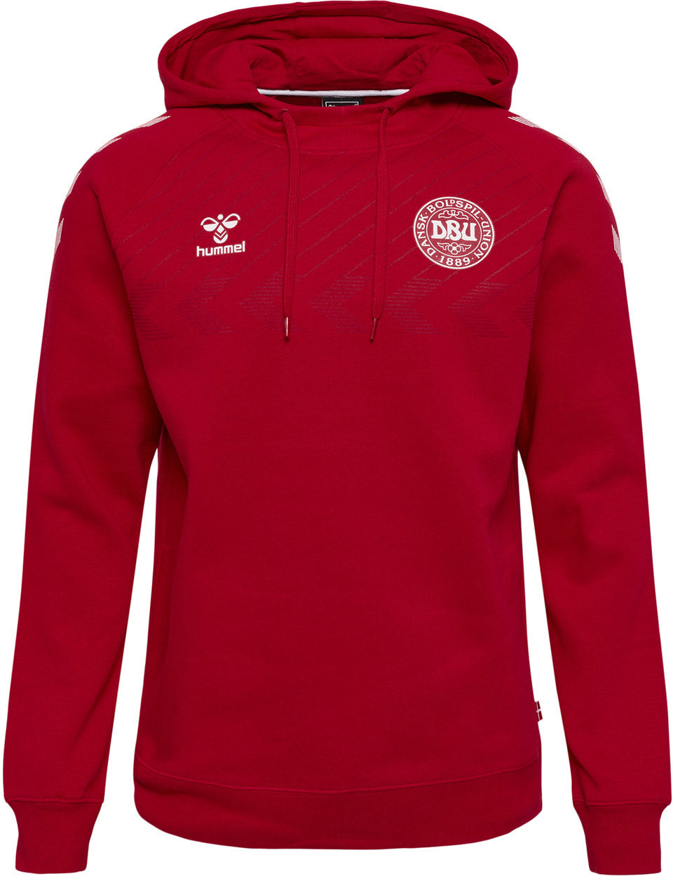 DBU Danmark Fan hættetrøje Voksen