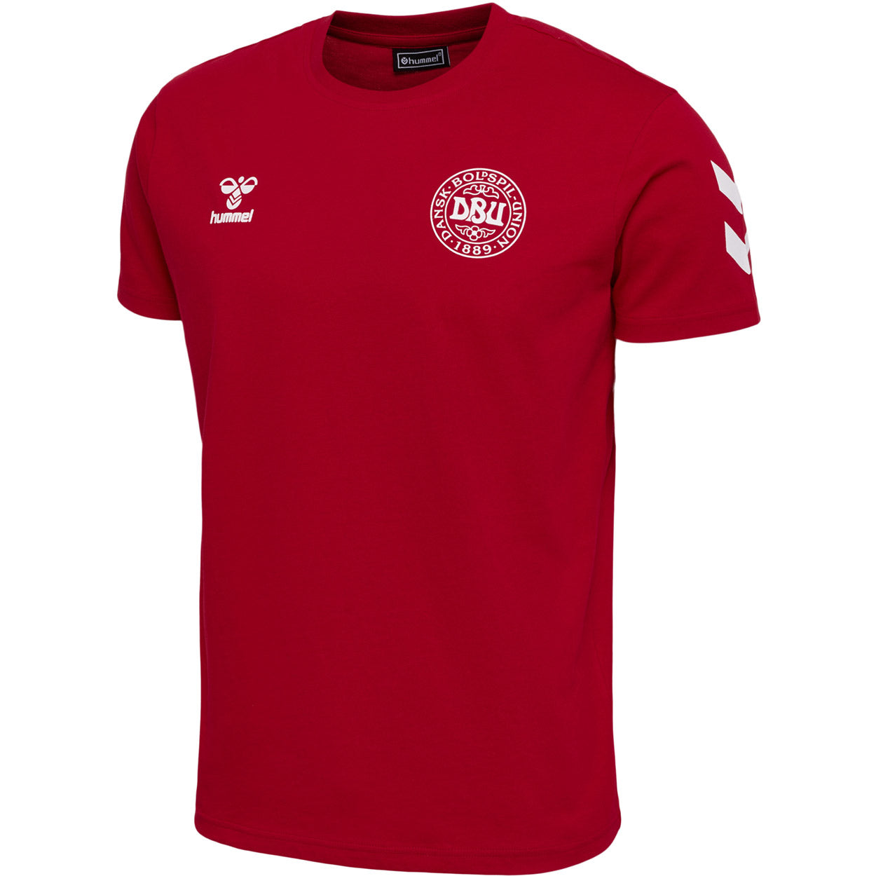 Retro Replica Dbu Denmark Dansk Hummel #11 Away Cotton Shirt