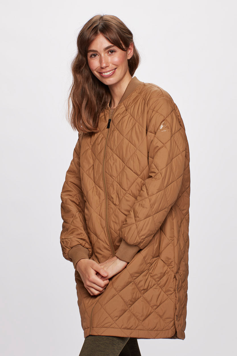 Diamond lang overgangsjakke