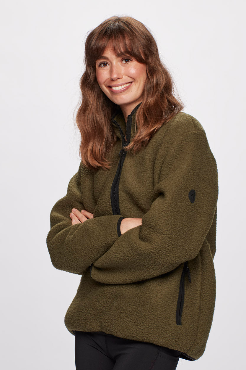 Hasvik Pile fleece anorak