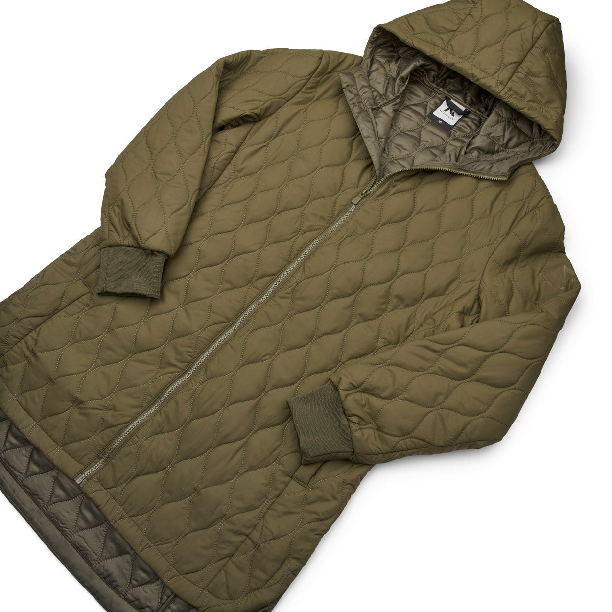 Line Hood Quilt jakke