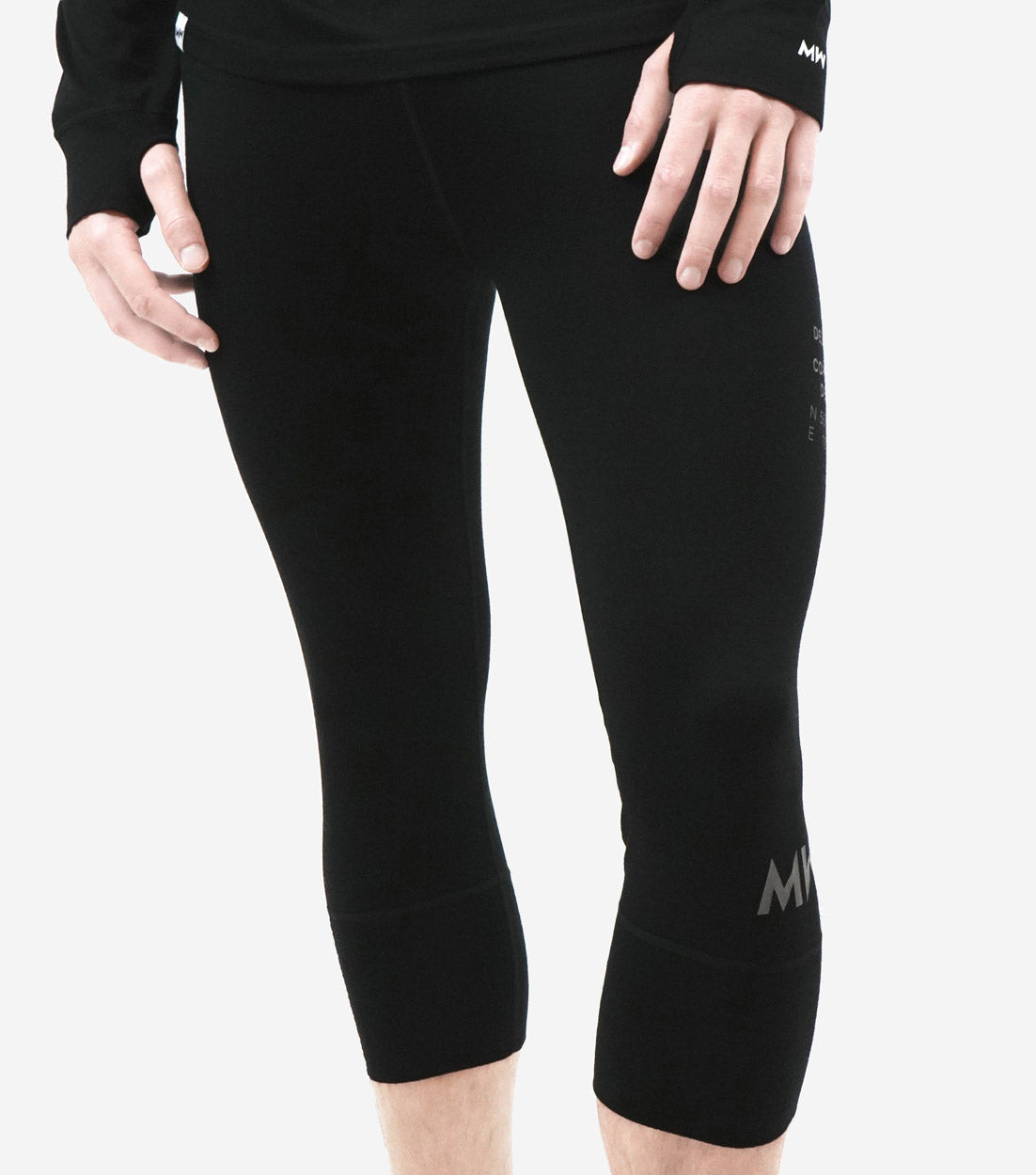Base Layer Pants 3/4 skiunderbukser