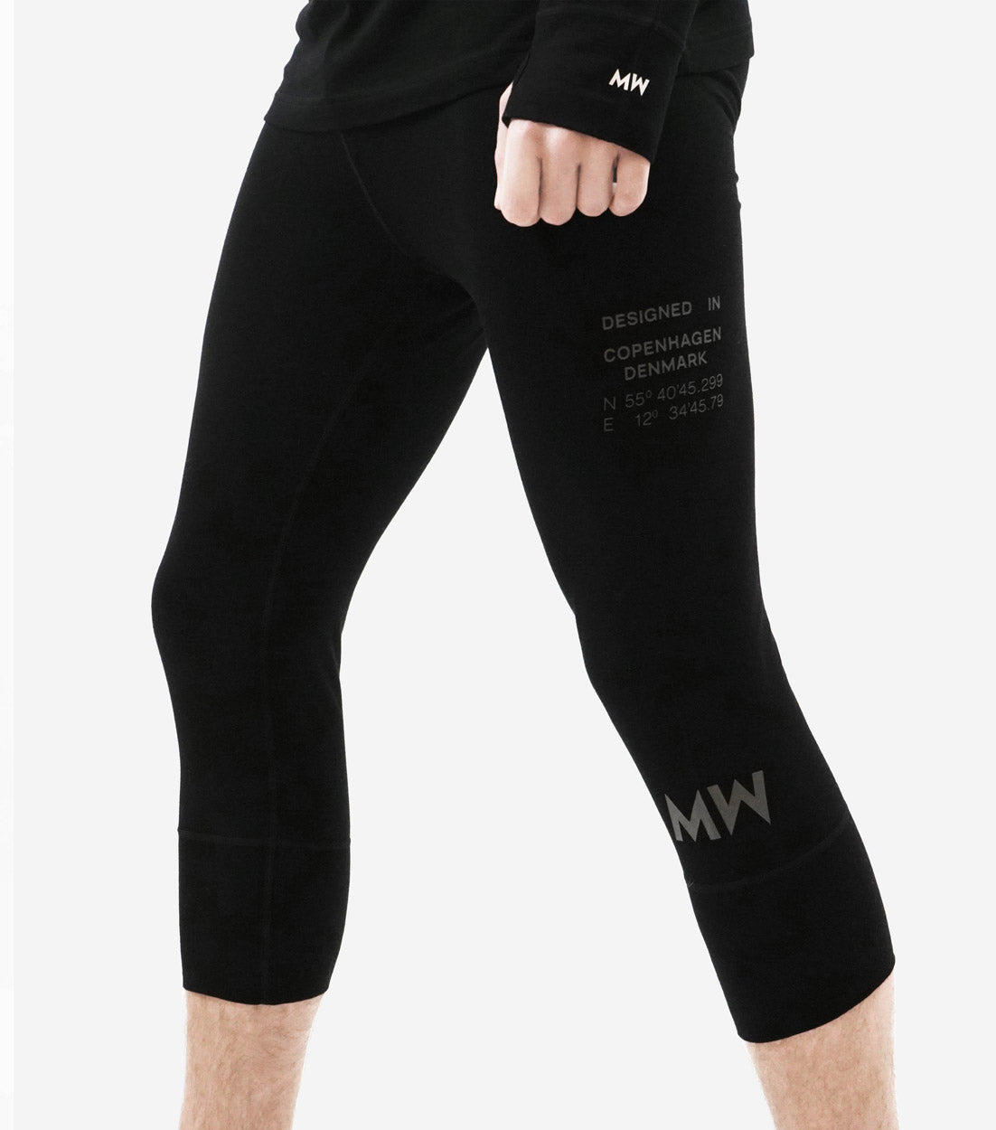 Base Layer Pants 3/4 skiunderbukser