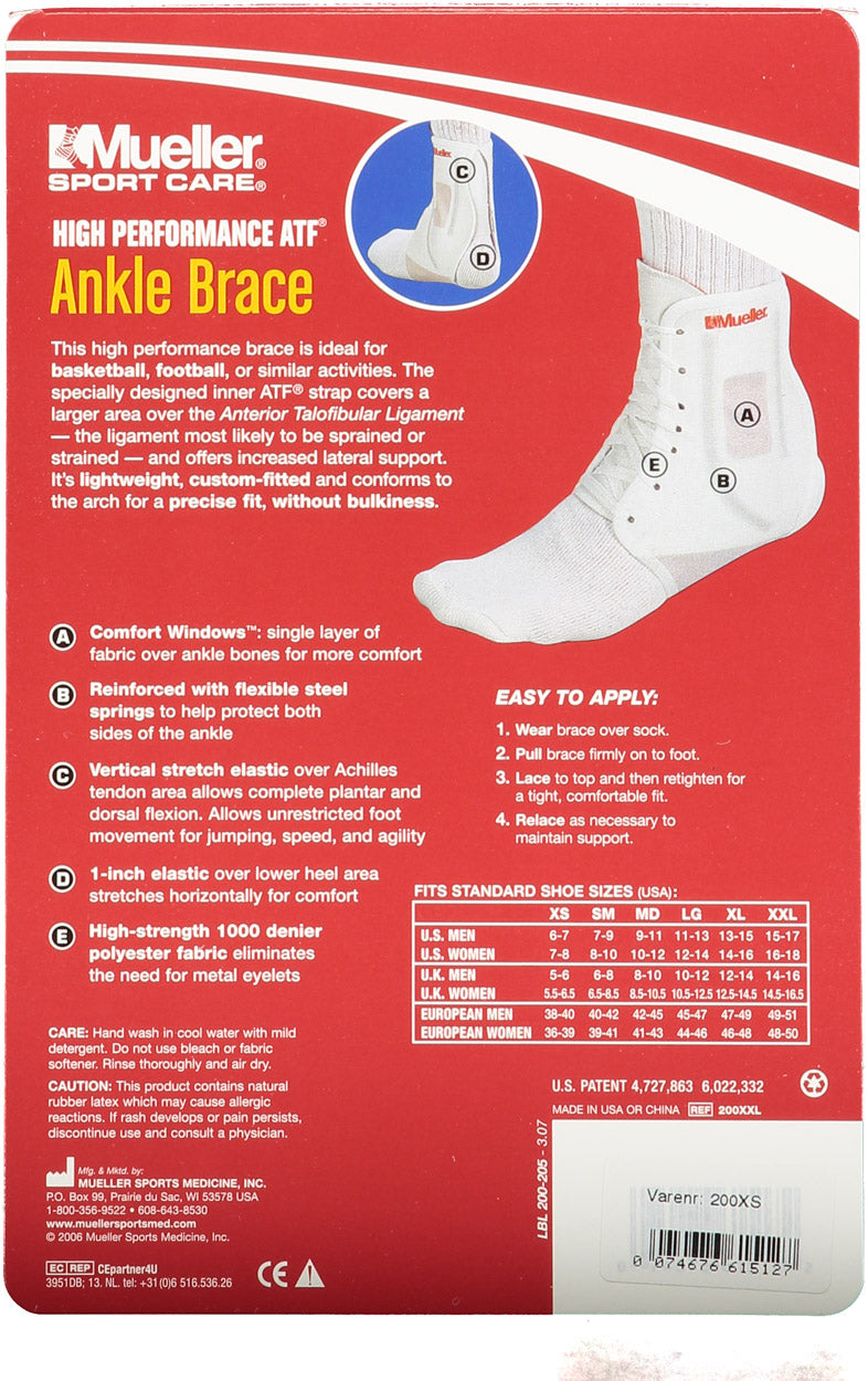 Ankelbandage, venstre