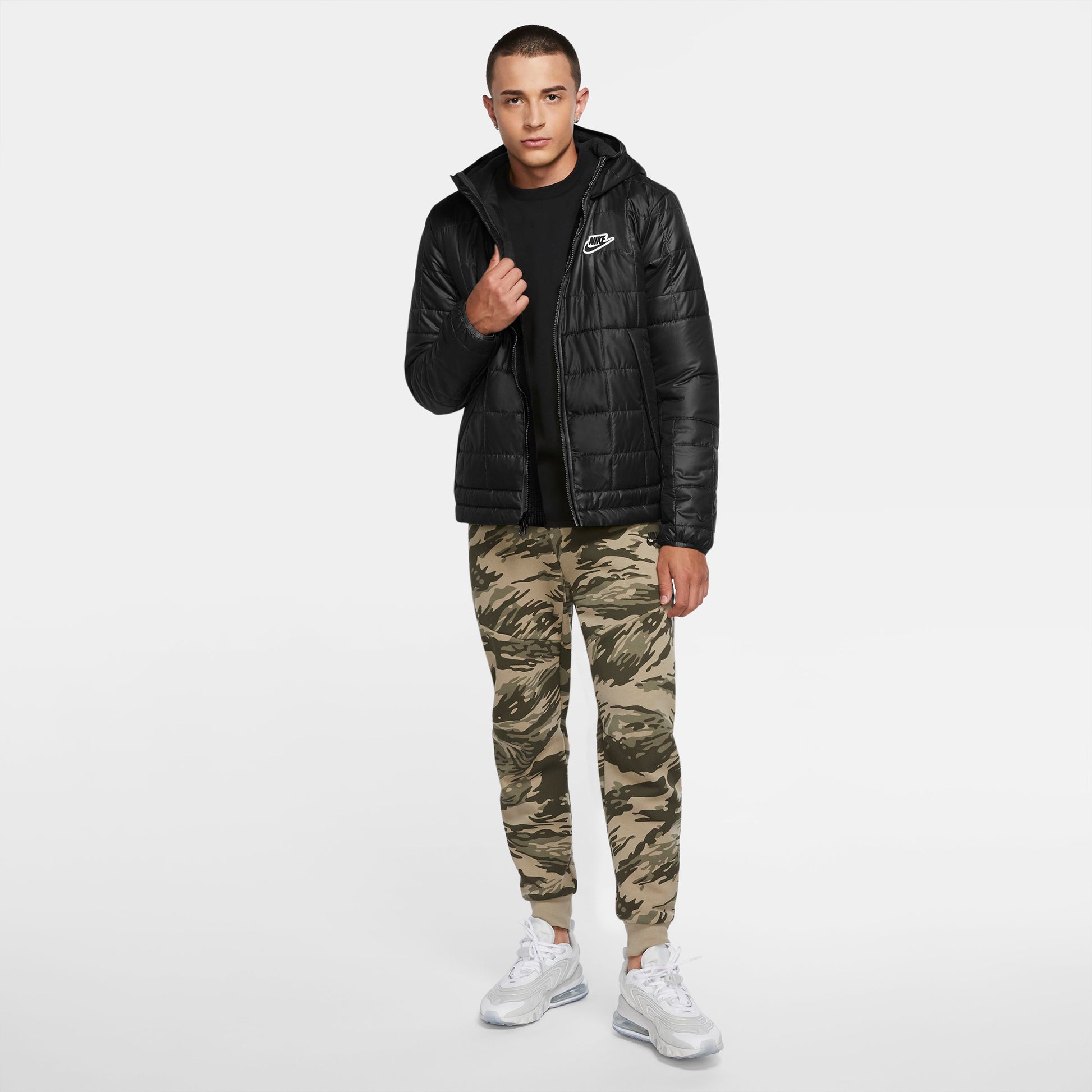 Sportswear synthetic-fill jakke