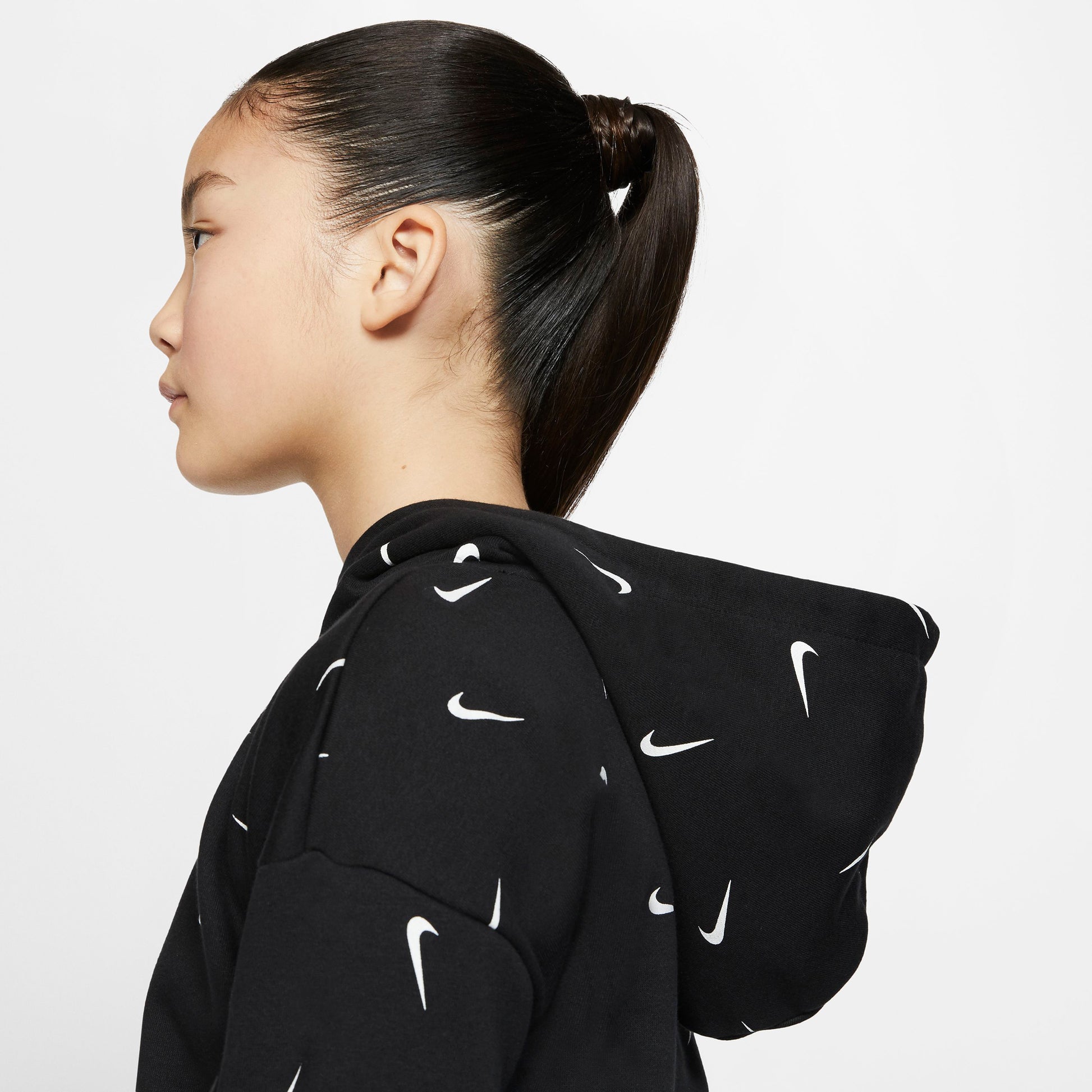 Sportswear Cropped French Terry Hættetrøje