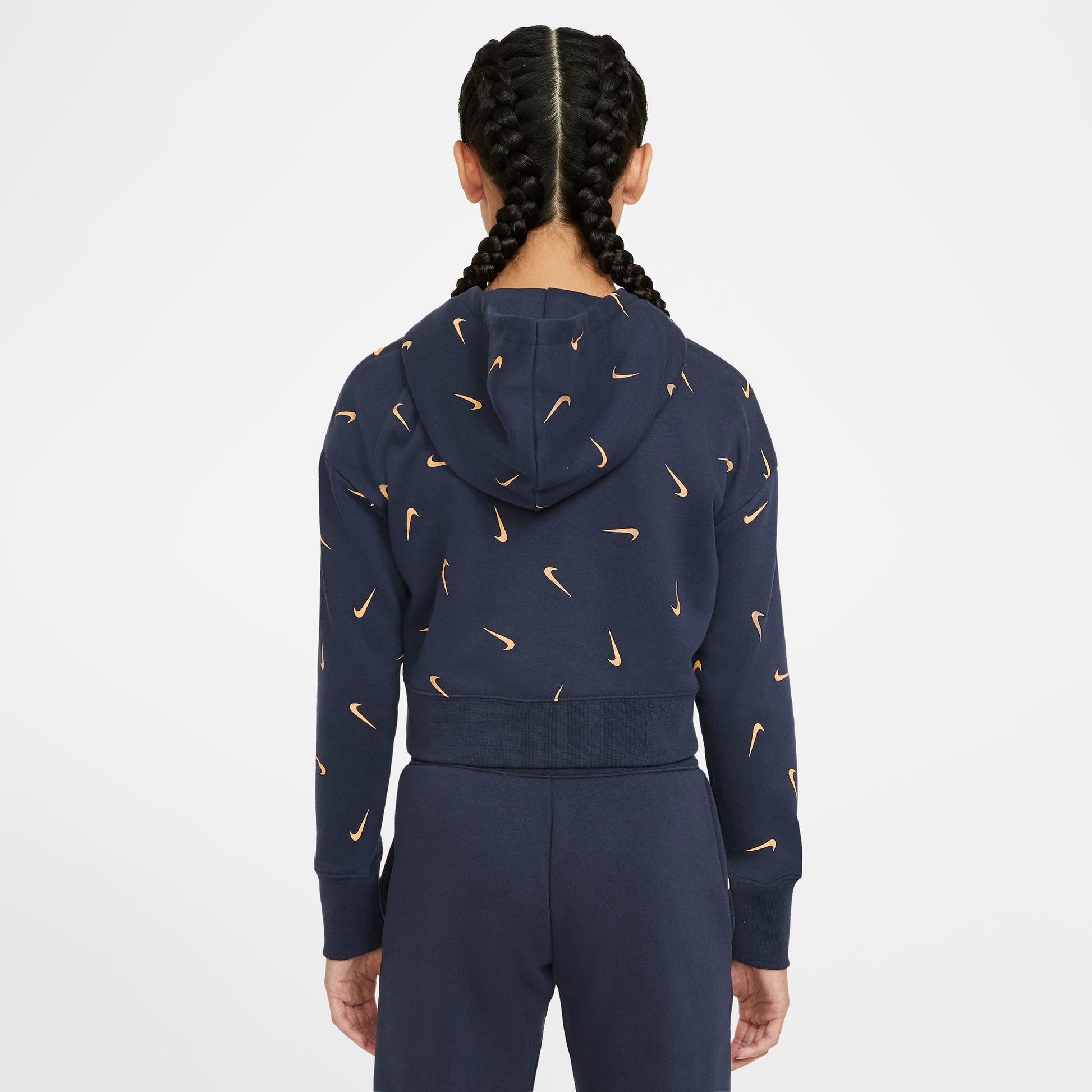 Sportswear Cropped French Terry Hættetrøje