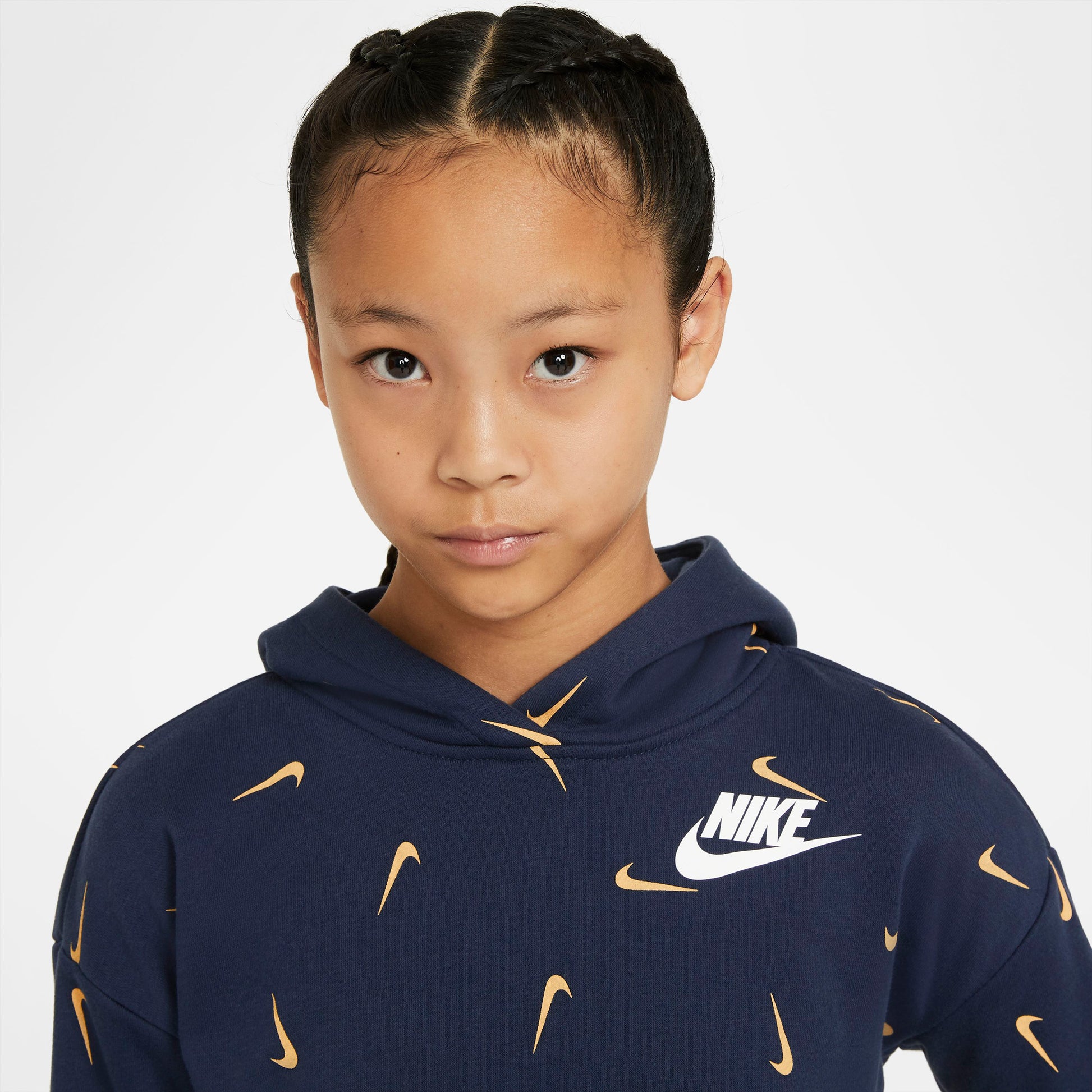 Sportswear Cropped French Terry Hættetrøje