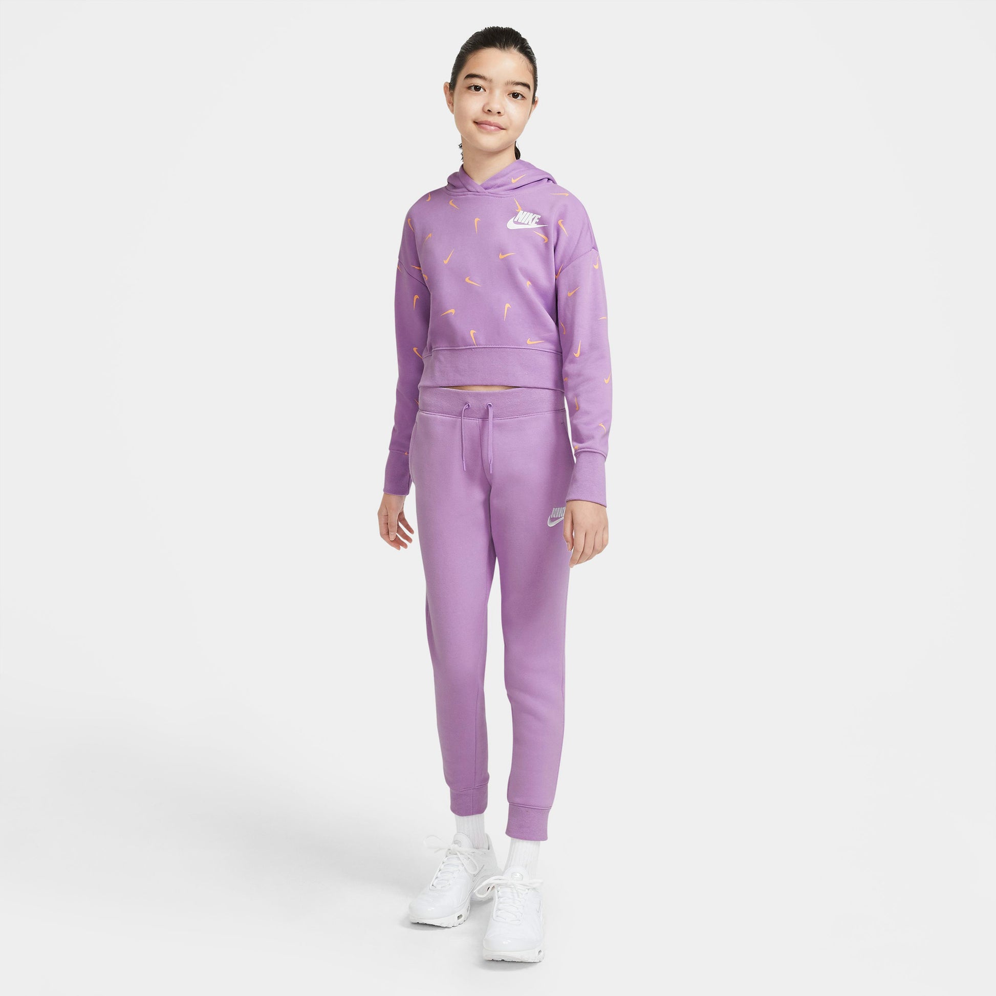 Sportswear Cropped French Terry Hættetrøje