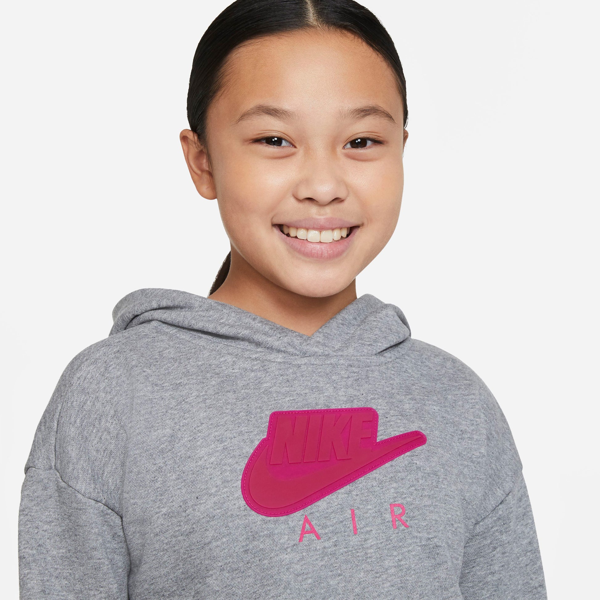 Air crop hættetrøje