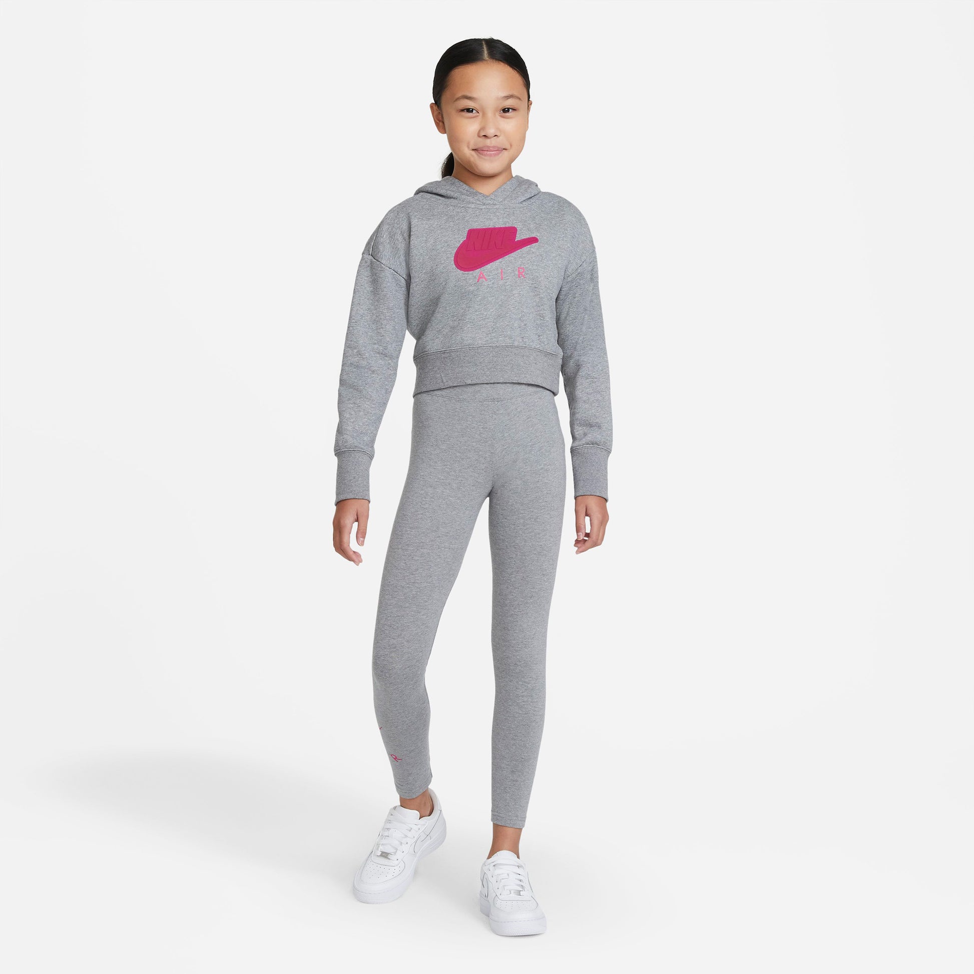 Air crop hættetrøje