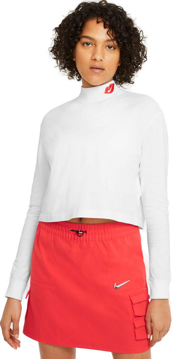 Sportswear Mock langærmet T-shirt