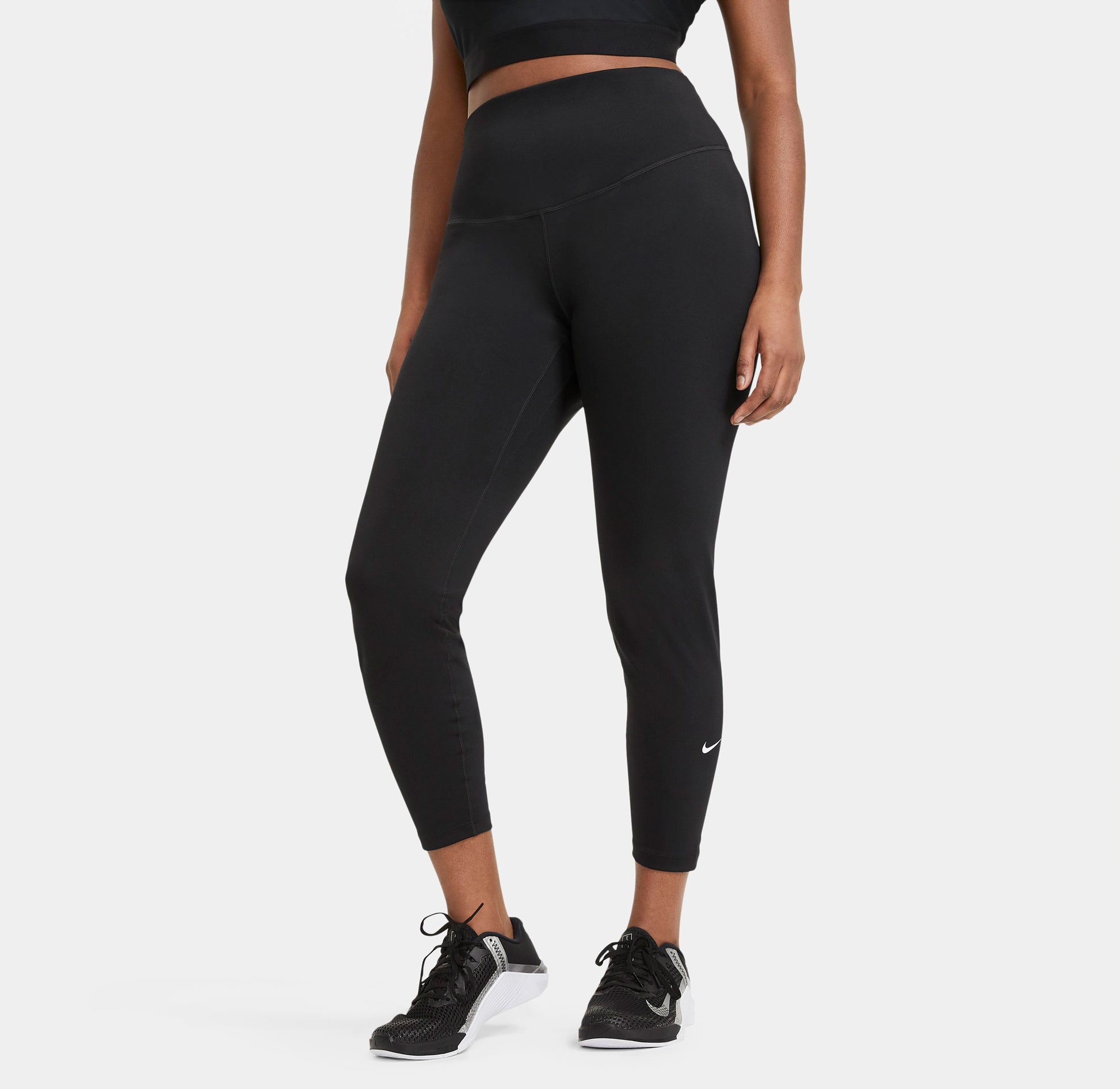 One mid-rise leggings (Plus Size)