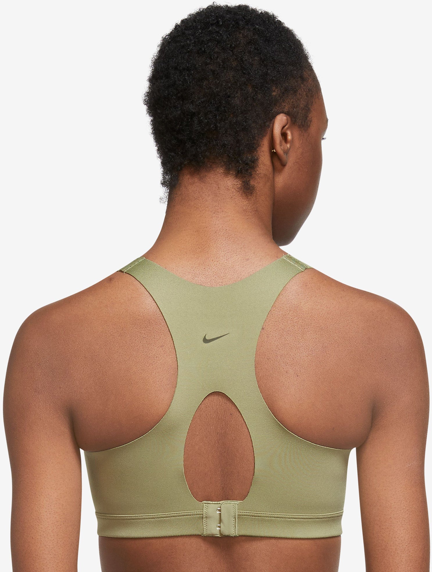 Dri-FIT Alpha-High-Support Padded Zip-Front sports bh