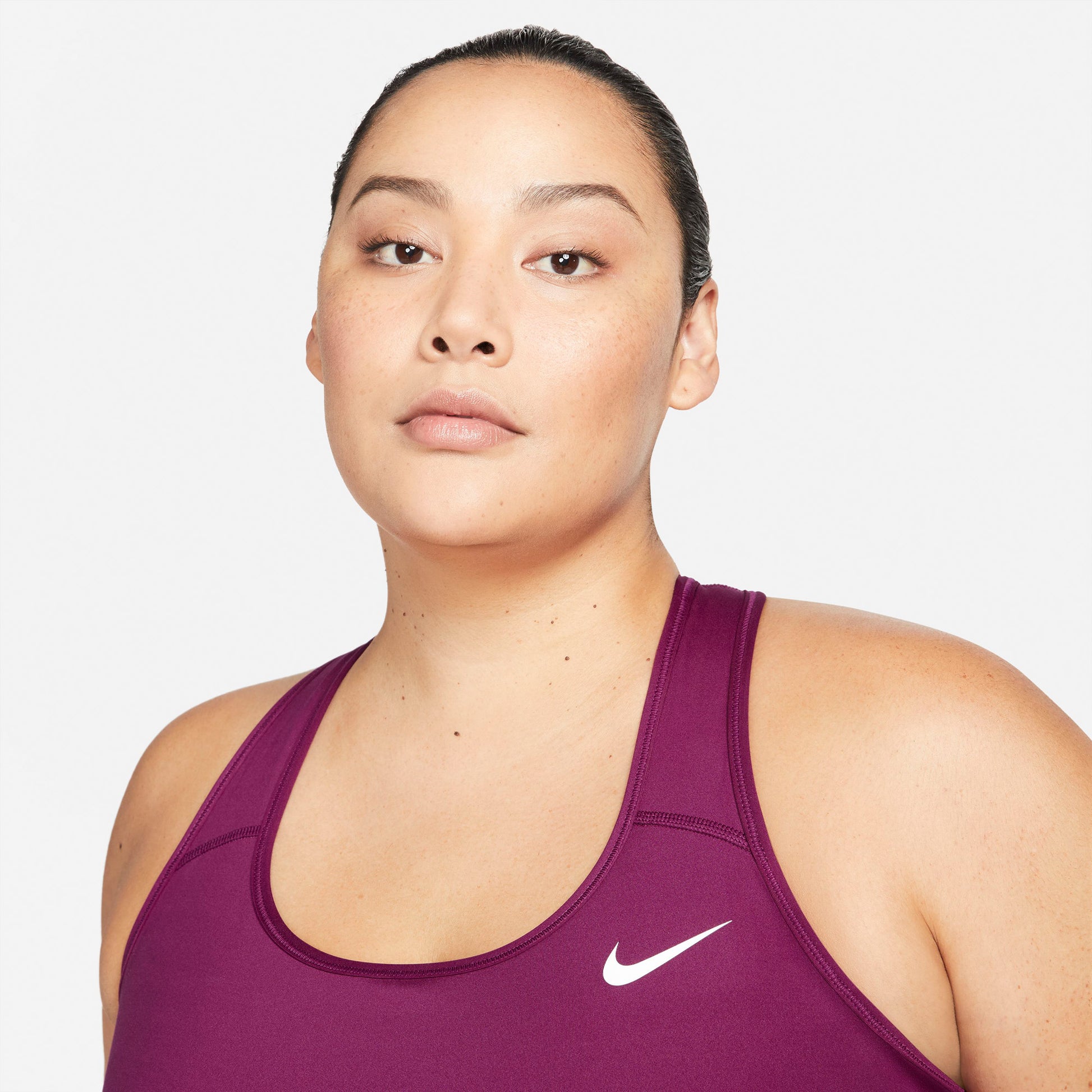 Dri-Fit Swoosh Medium-Support sports bh (Plus Size)