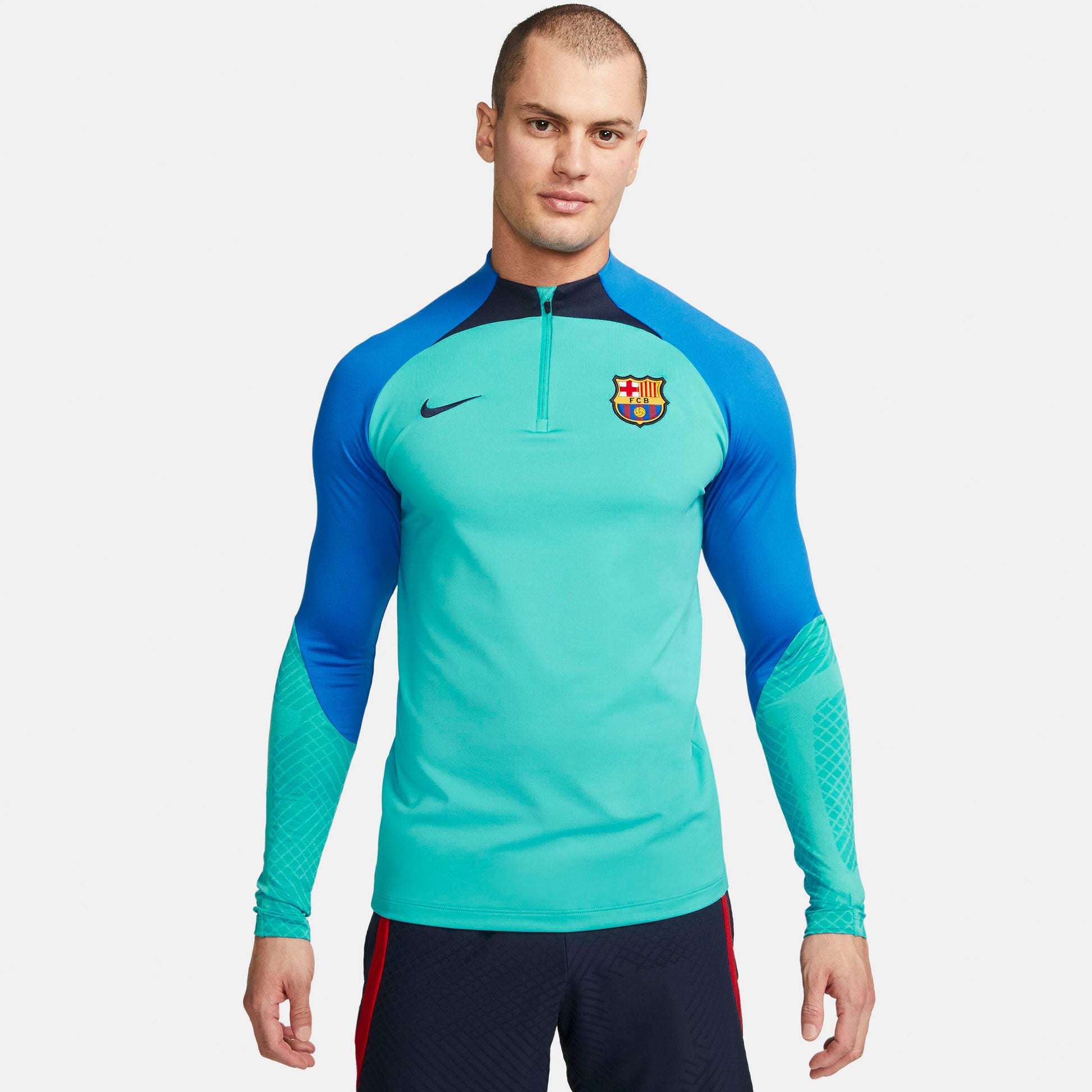 FC Barcelona Strike Dri-FIT Drill trøje
