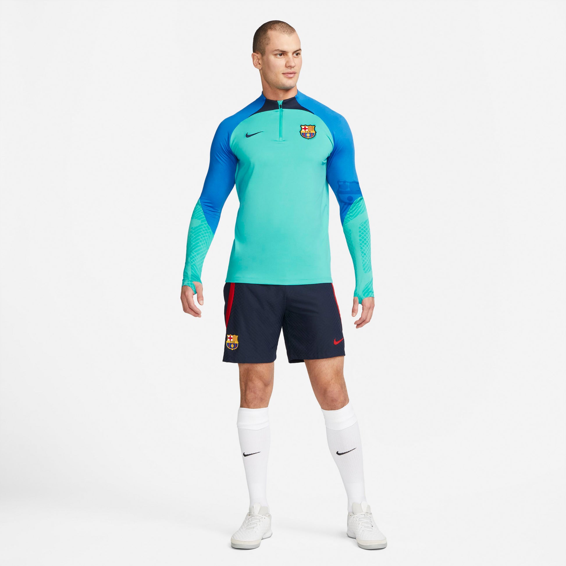 FC Barcelona Strike Dri-FIT Drill trøje