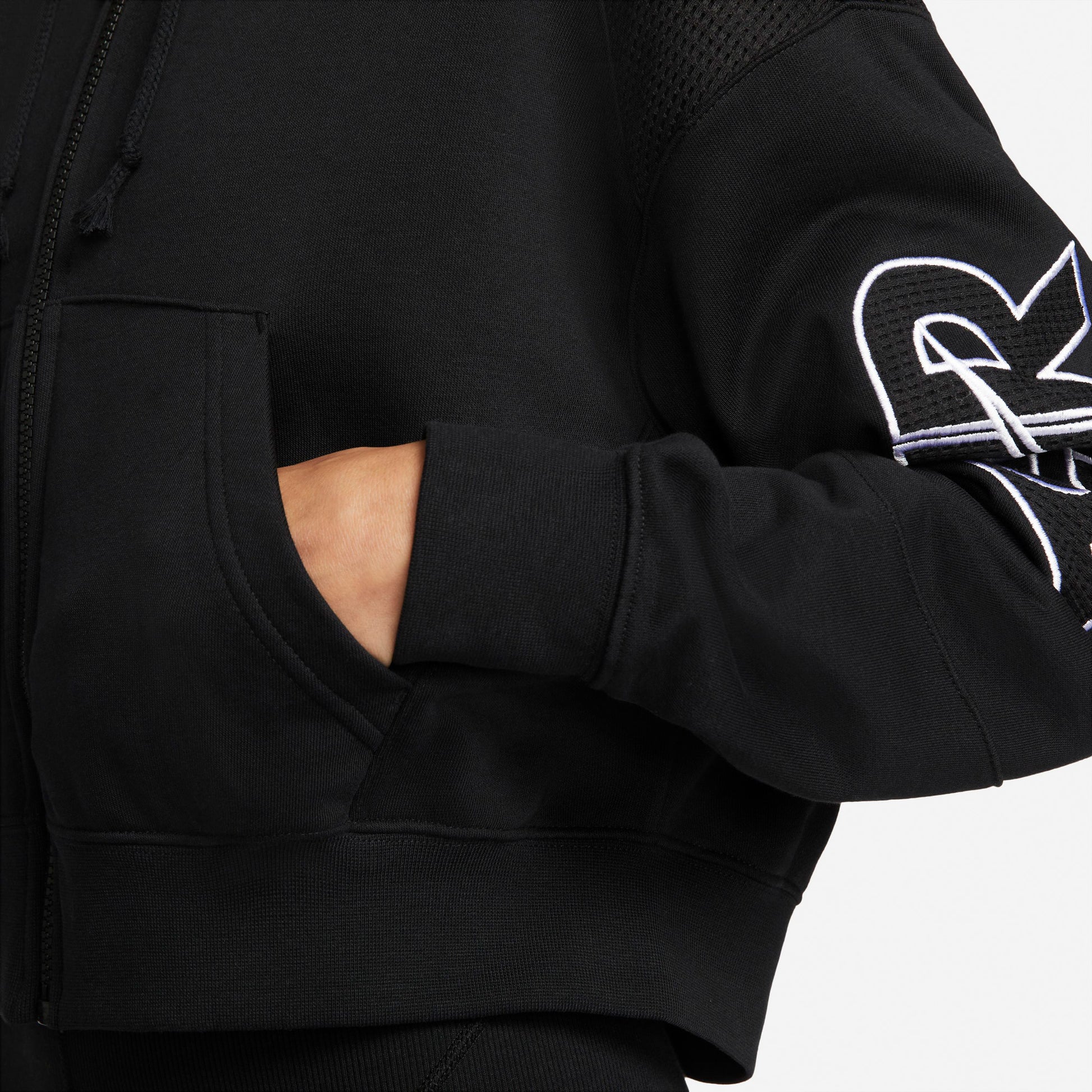 Air Oversized Fleece hættetrøje