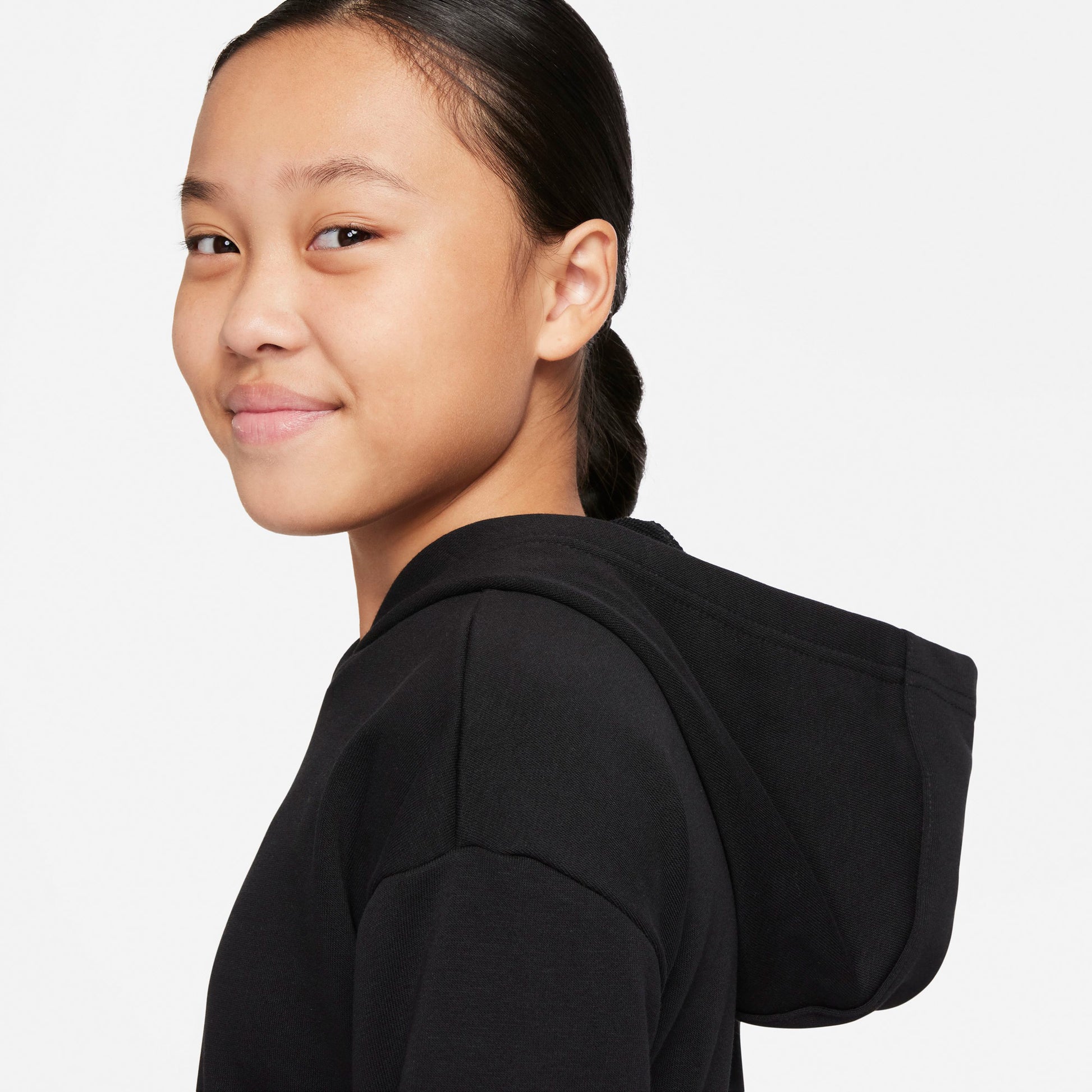 Air French Terry Crop hættetrøje