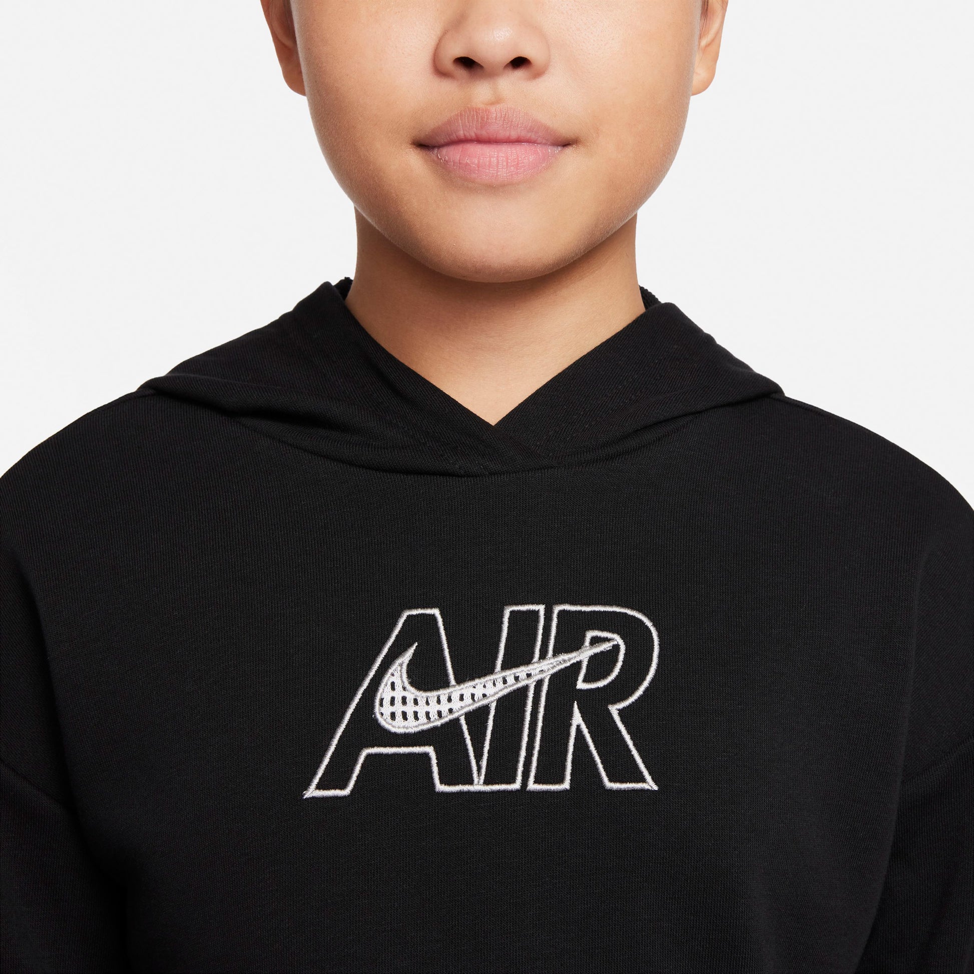 Air French Terry Crop hættetrøje