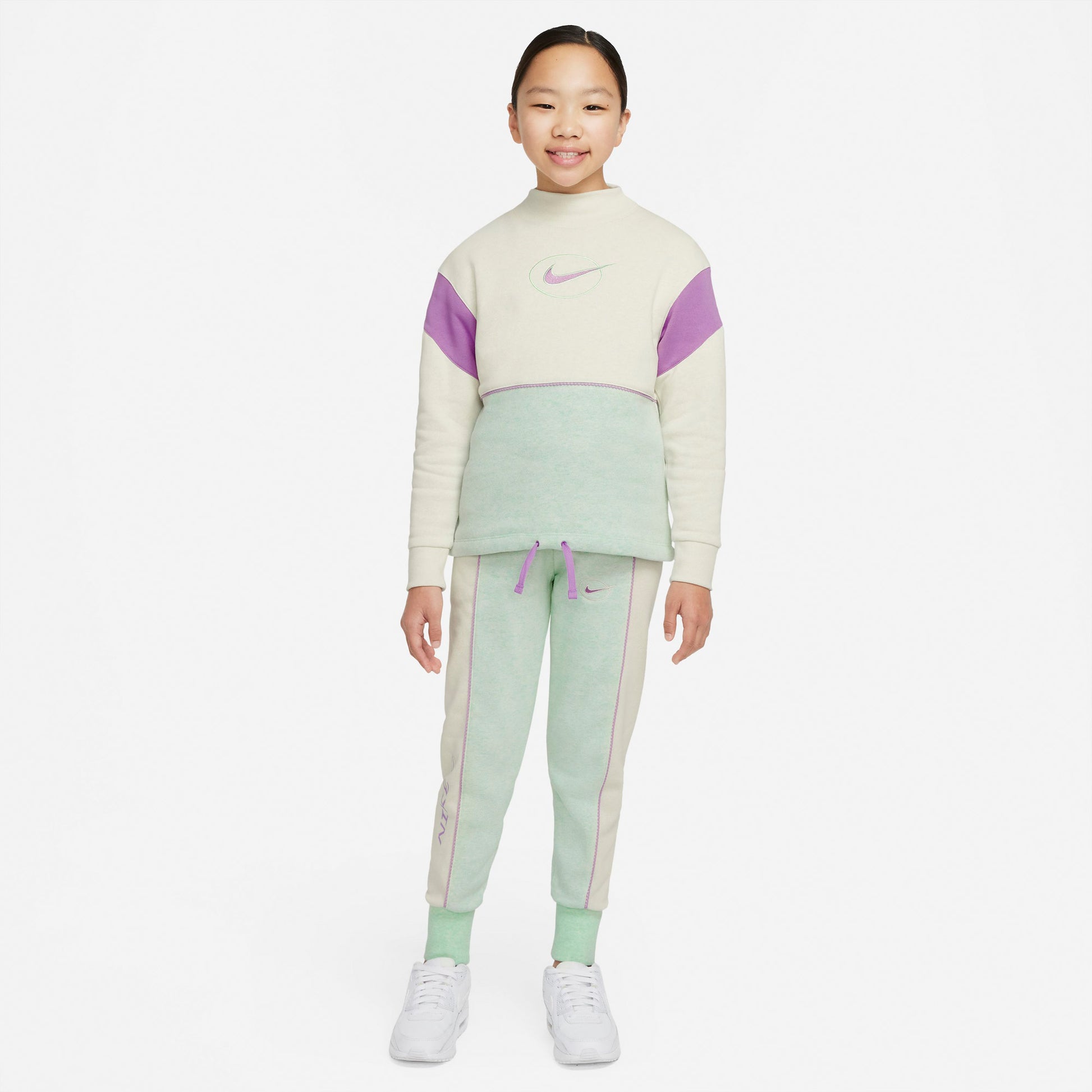 Sportswear Fleece Mock-Neck sweatshirt