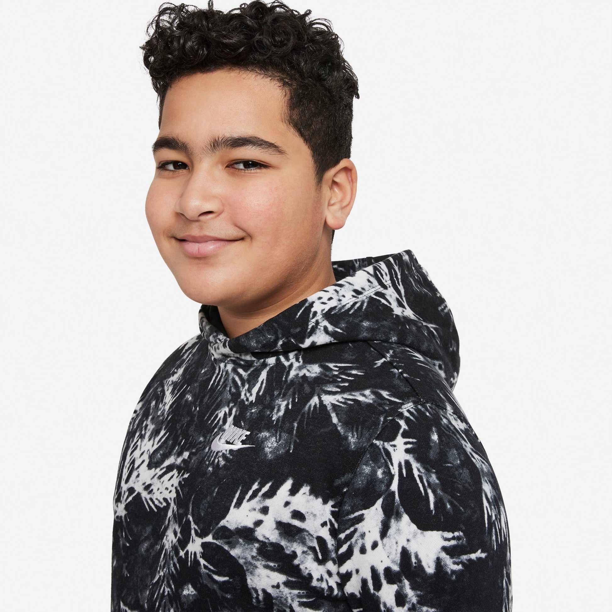 Sportswear Printed French Terry hættetrøje