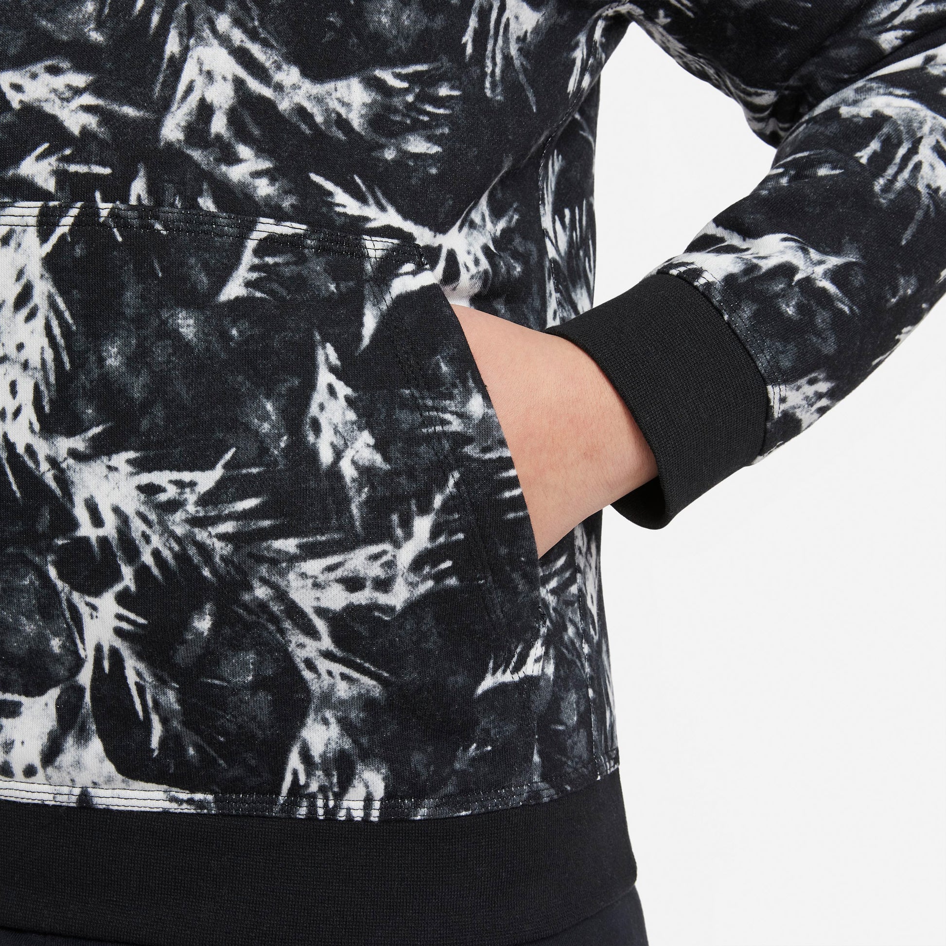 Sportswear Printed French Terry hættetrøje