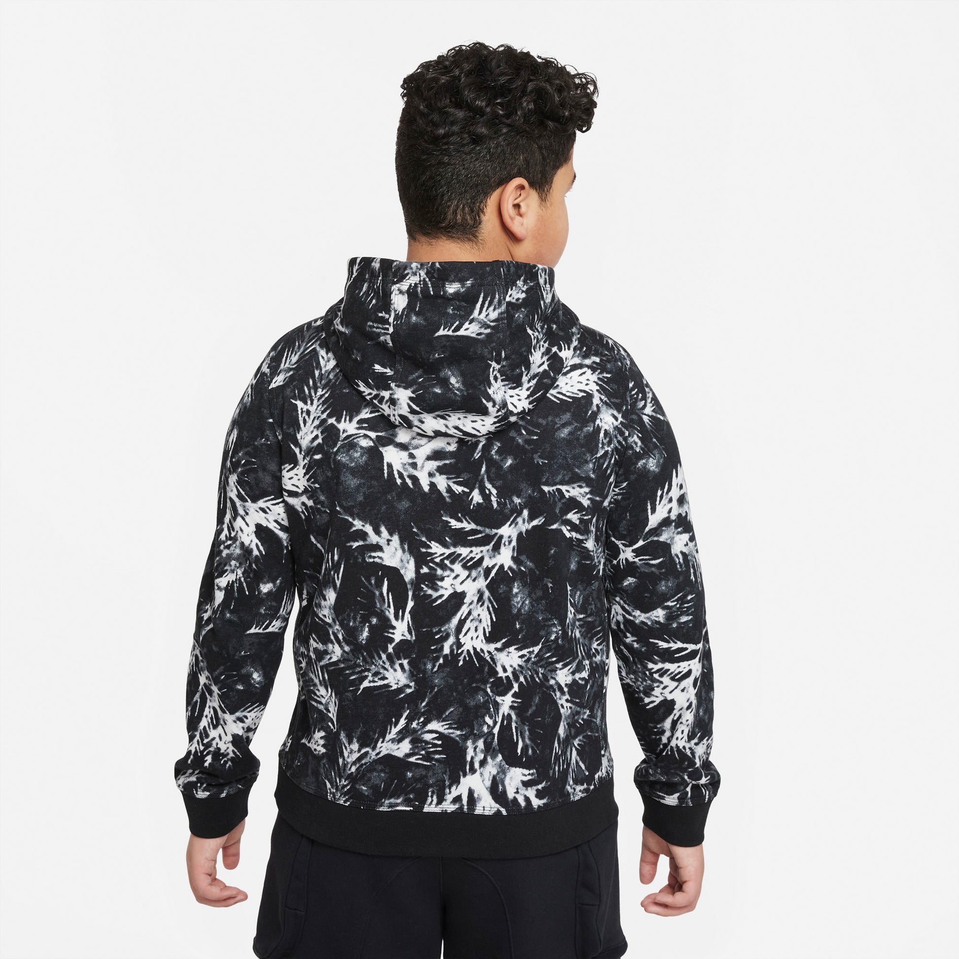 Sportswear Printed French Terry hættetrøje