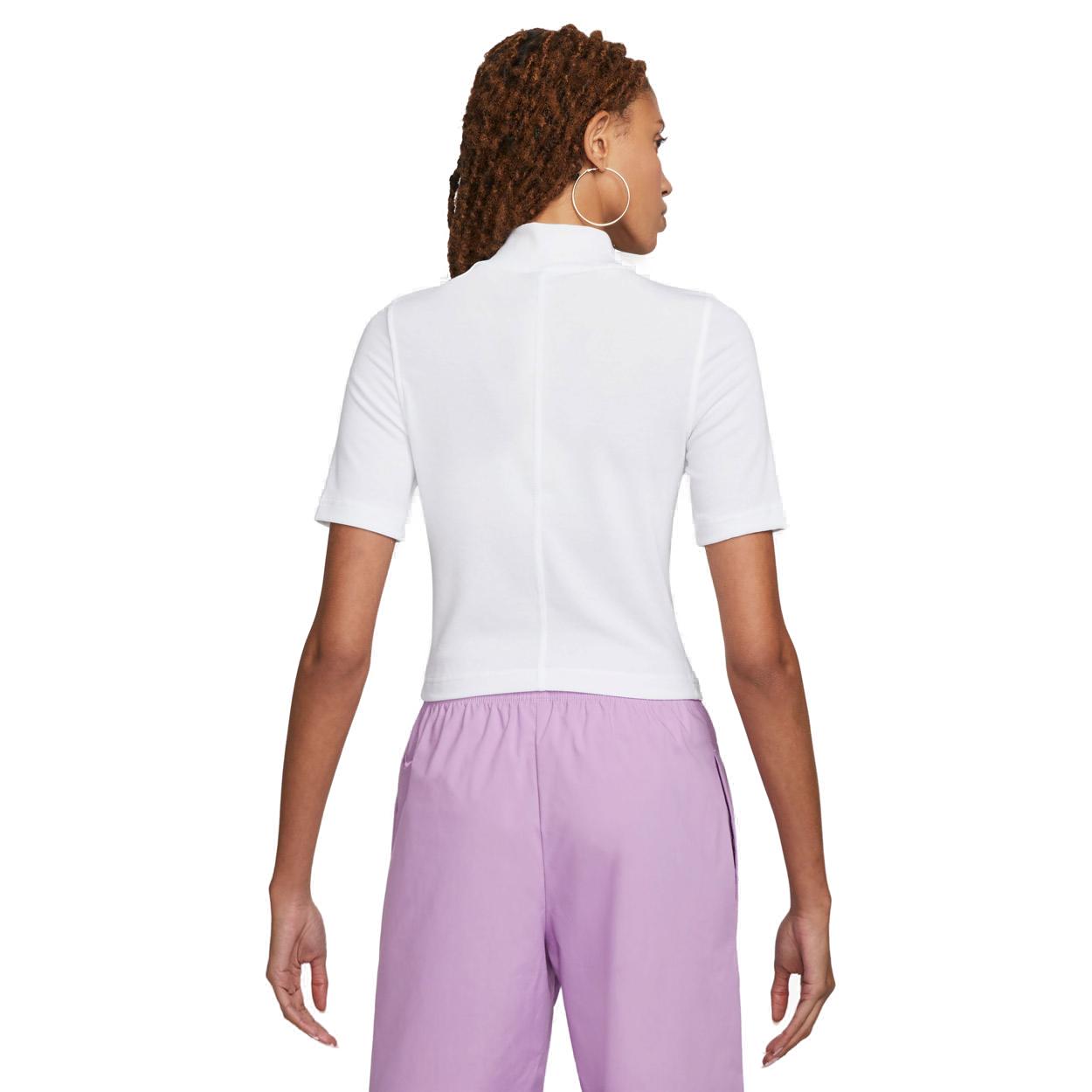 Sportswear Essentials Ribbed Mock-Neck T-shirt