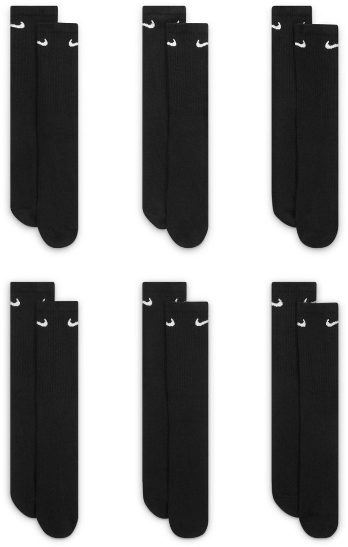 Everyday Cushioned tennisstrømper, 6 par