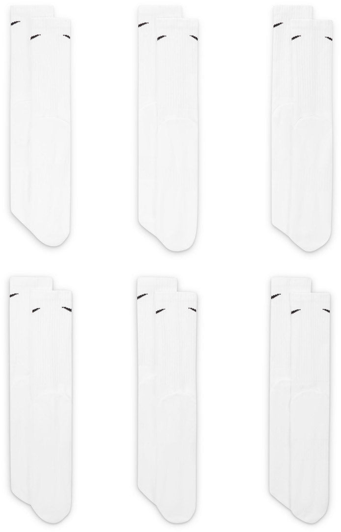 Everyday Cushioned tennisstrømper, 6 par