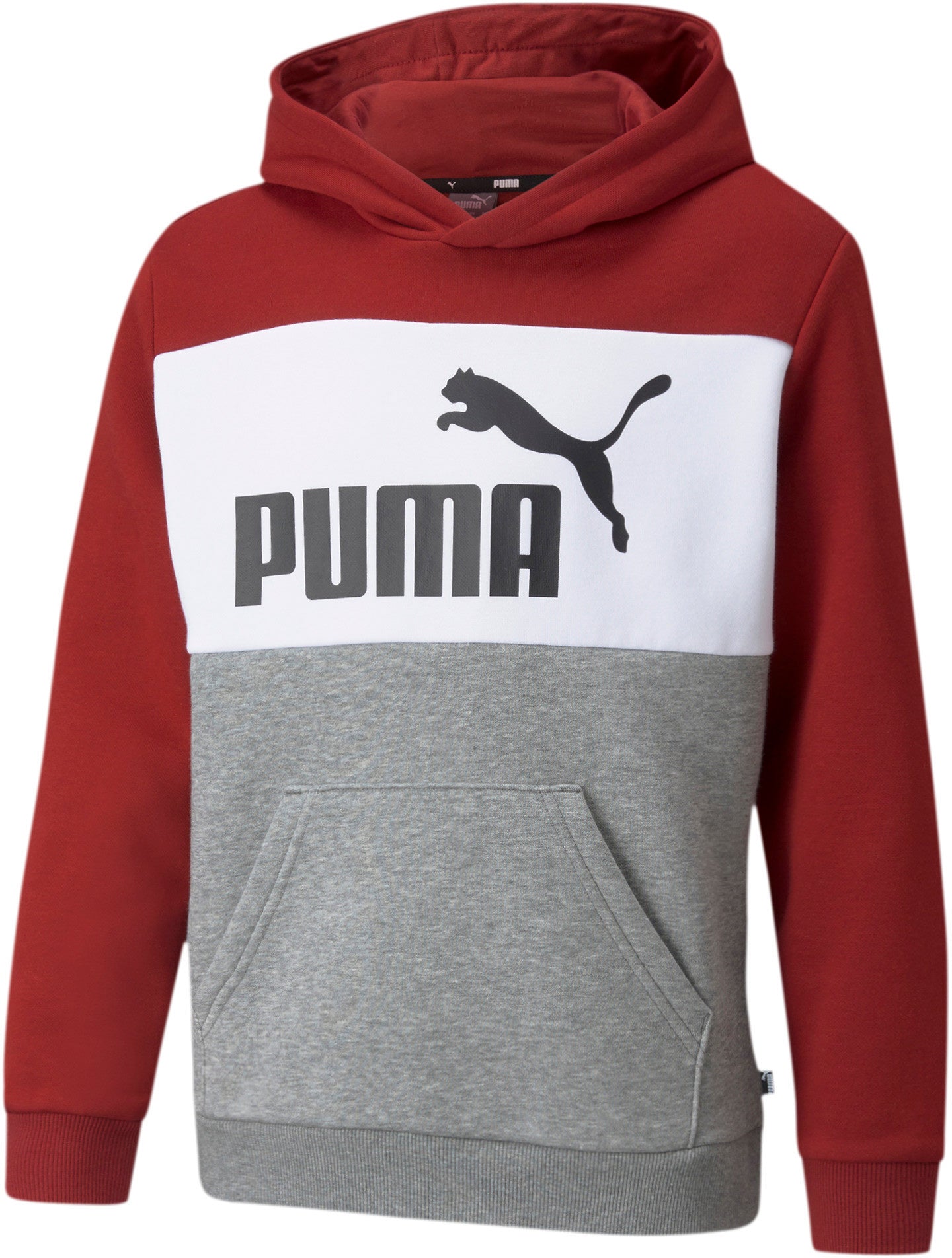 Køb Puma Essentials+ Colourblock hættetrøje | Hurtig Levering