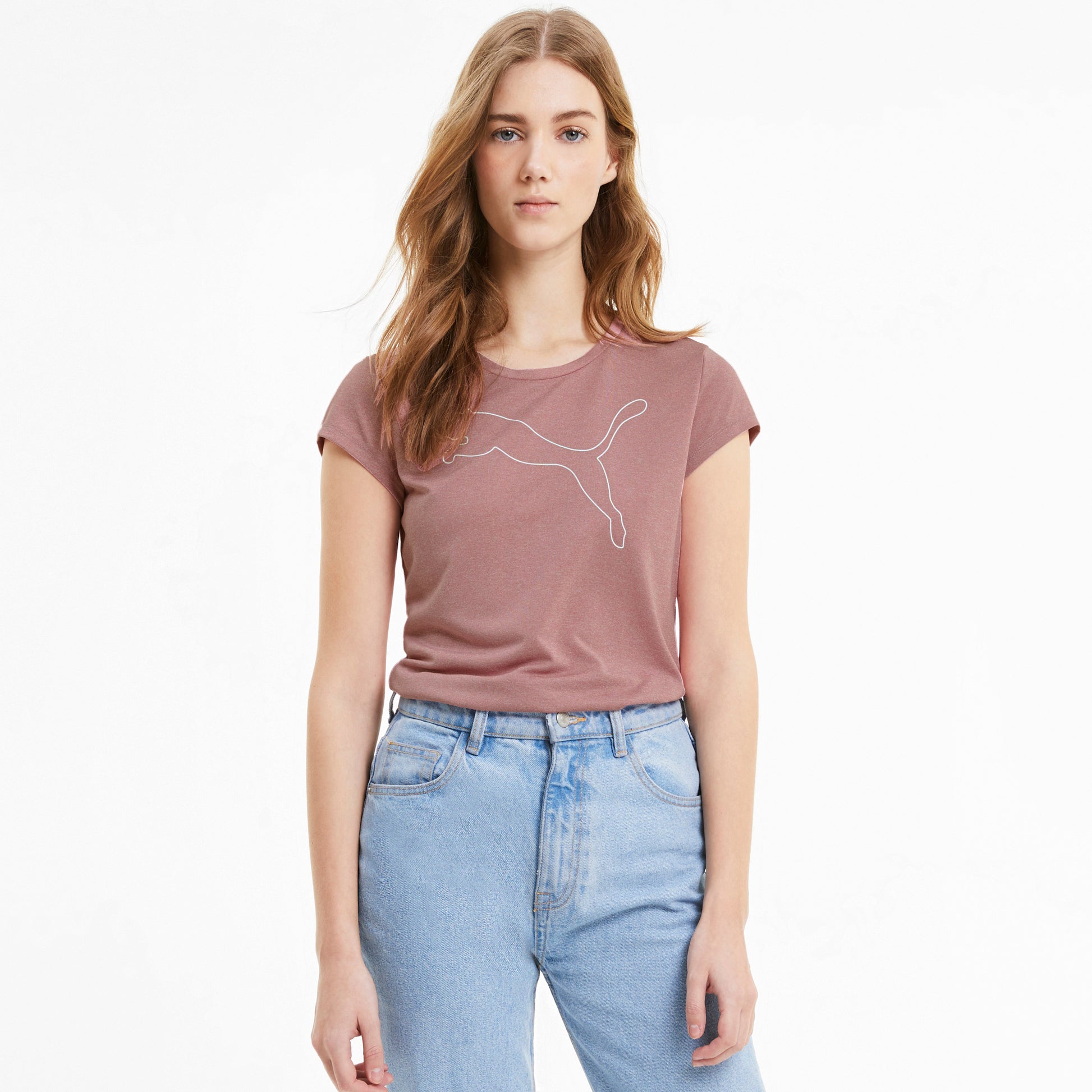 Active Logo Heather Tee