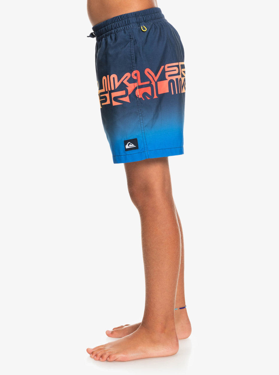 Word Block 14" badeshorts