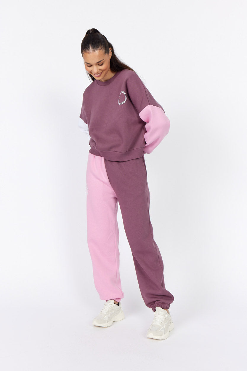 Cara Colourblock sweatpants